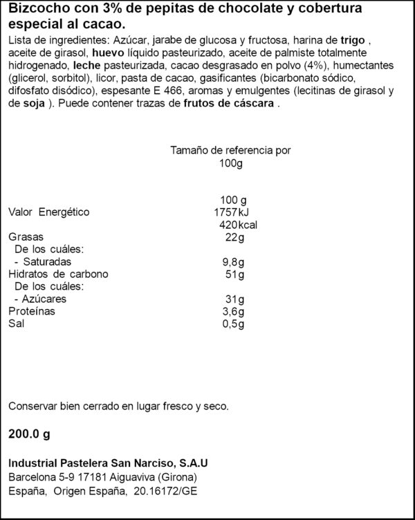 MAS ALIU WAPICHOC 200GR