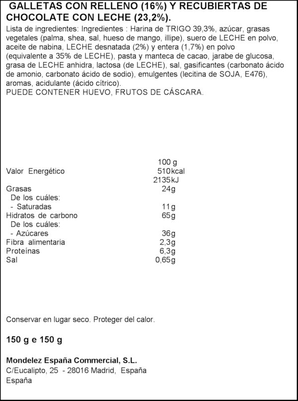 PRINCIPE GALET. ESTELS XOCO/LLET 125G