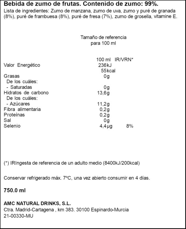 VIANATURE SUC DETOX GERDS/MADUIXA 750ML