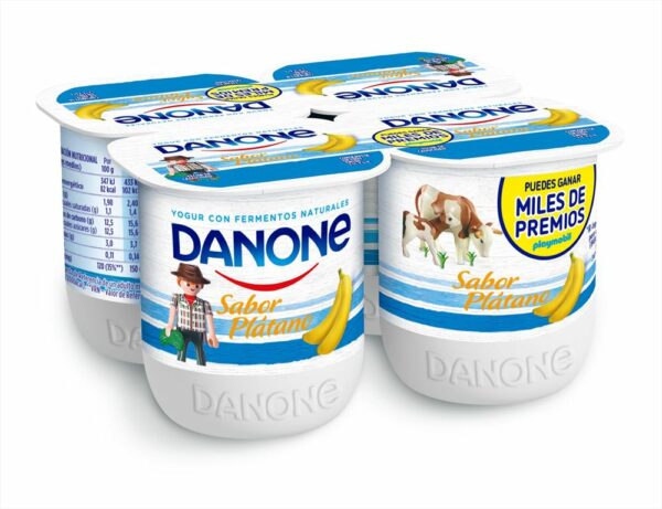 DANONE IOGURT PLATAN 4X120GR