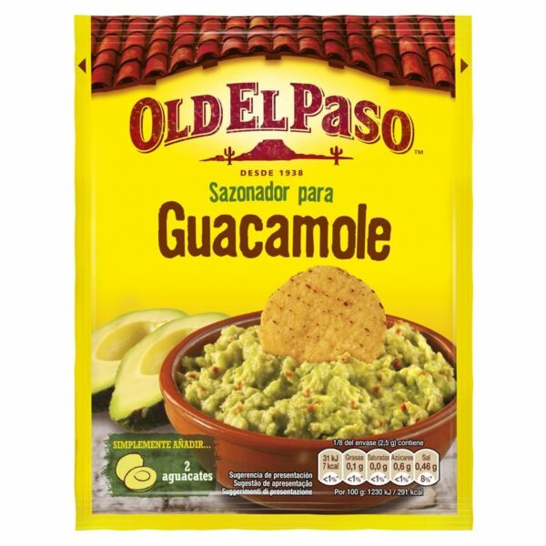 OLD EL PASO GUACAMOLE 20GR