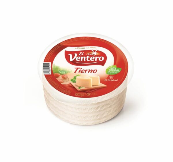 EL VENTERO FORMATGE TENDRE 550GR