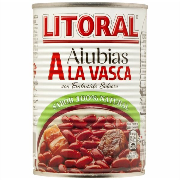 LITORAL MONGETES VASQUES 430GR