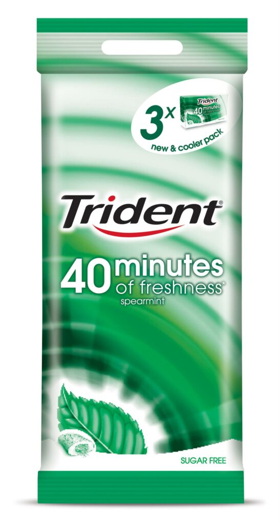 TRIDENT XICLET HIERBABUENA 40MIN. X3