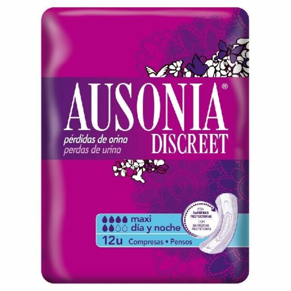 AUSONIA COMPRESA DISCRETE MAXI DAY&NIGHT X12