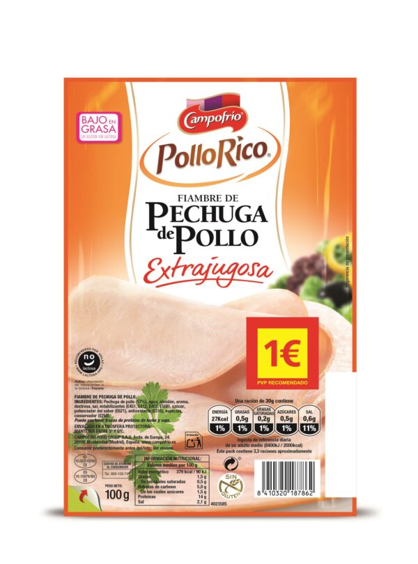 CAMPOFRIO PIT PLLATRE 80GR