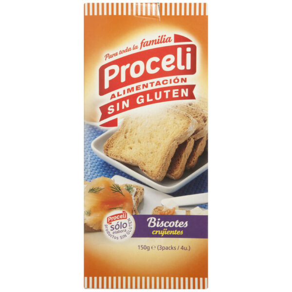 PROCELI BESCUIT SENSE GLUTEN 150GR