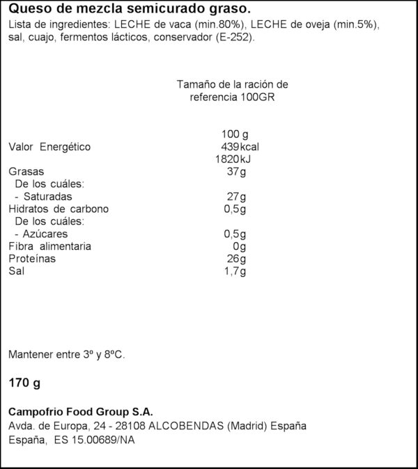 2EURO CUÑA SEMI CURADA 190GR NAVIDUL