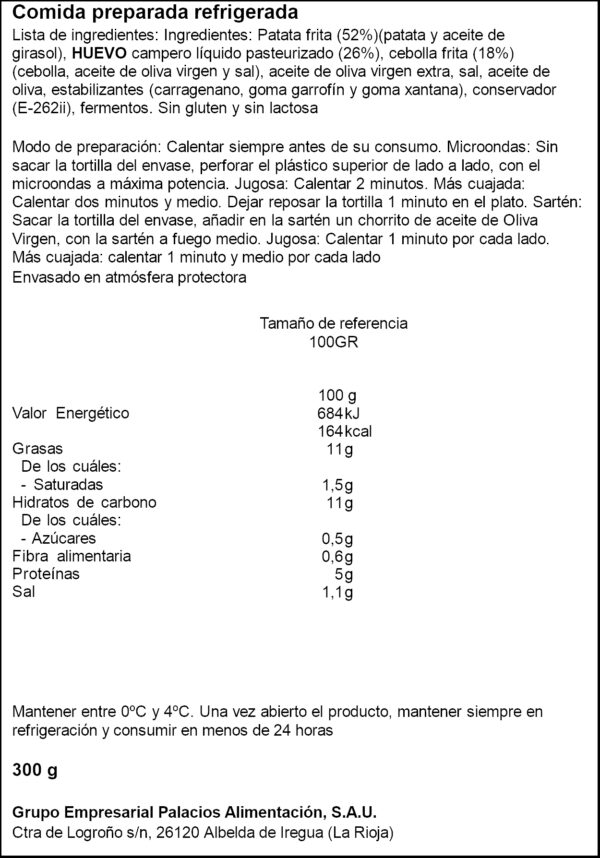 PALACIOS TRUITA AMB CEBA 300GR