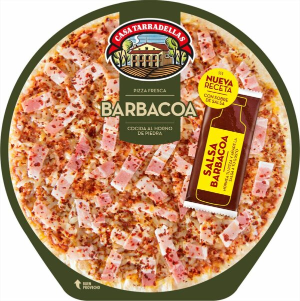 TARRADELLAS PIZZA BARBACOA 400GR