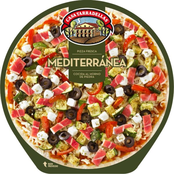 TARRADELLAS PIZZA MEDITERRANEA 410GR