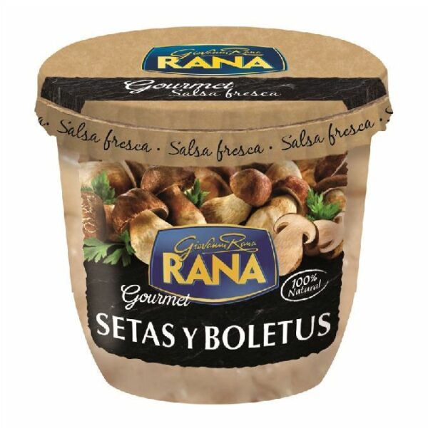 RANA SALSA CEPS I BOLETS FRESCOS 140GR