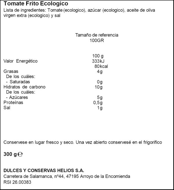 HELIOS ESO TOMAQUET FREGIT 300GR