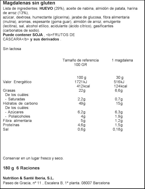 GERBLE MAGDALENA 180GR