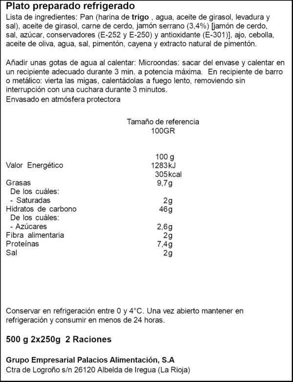 FLORISTAN MIGAS 500GR