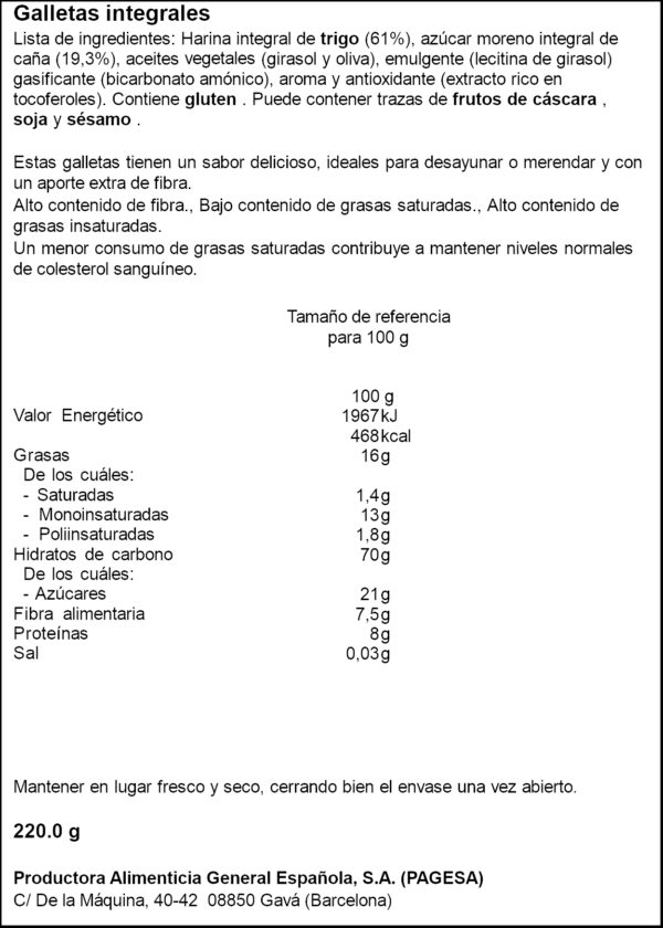 DIET GALETES INTEG.MUESLI 200G