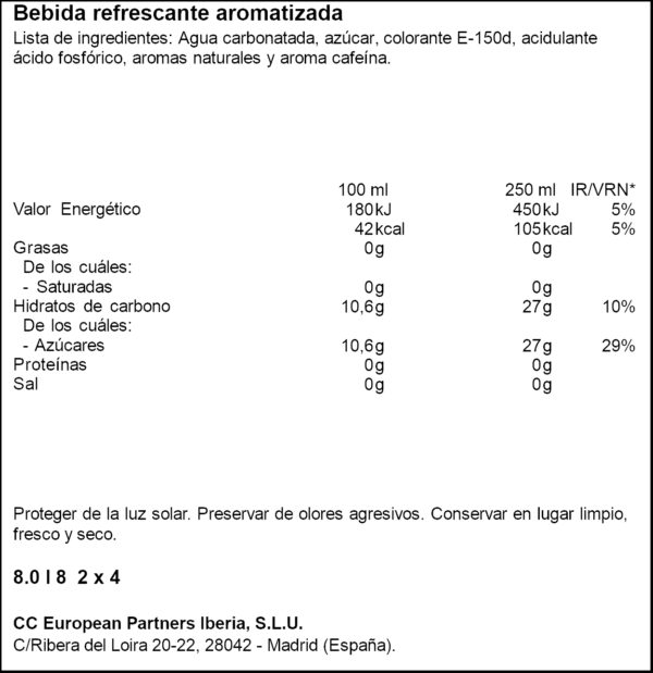 COCA COLA 2L.X4