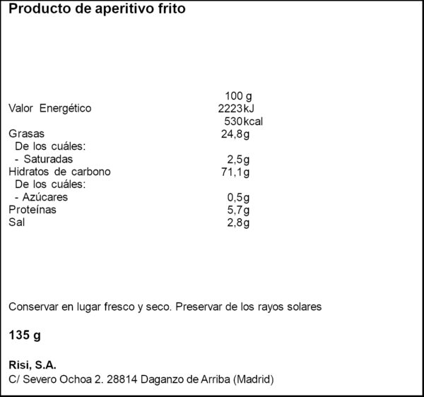 RISI TRISKYS 135GR