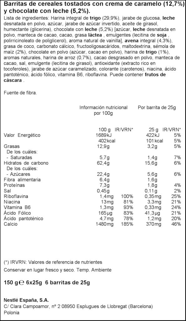 NESTLE BARRETA LION 150GR