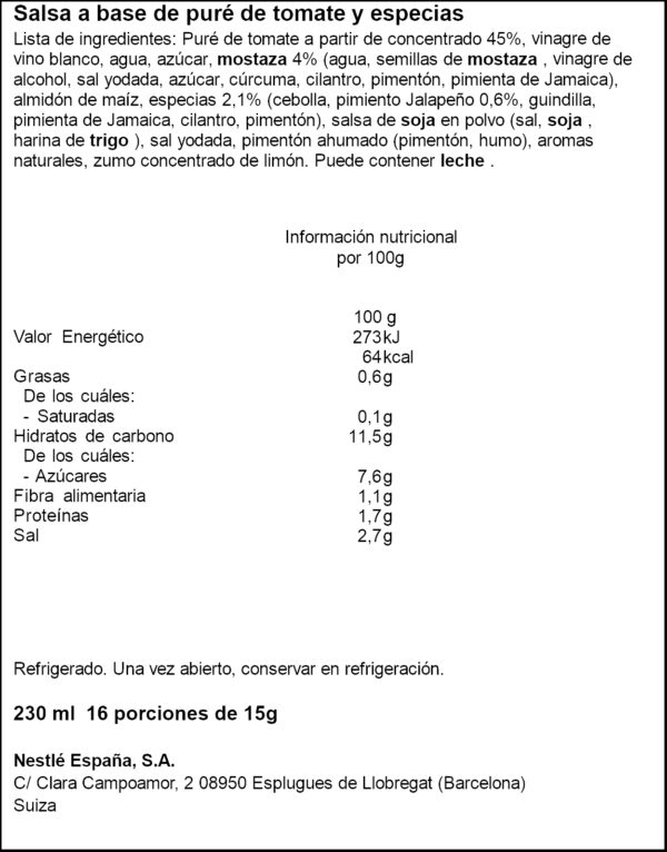 THOMY SALSA CHILI AMB JALAPEÑOS 230ML