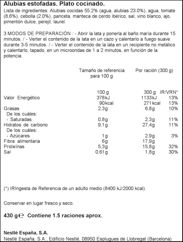 LITORAL MONGETA SECA L'AVIA 440GR