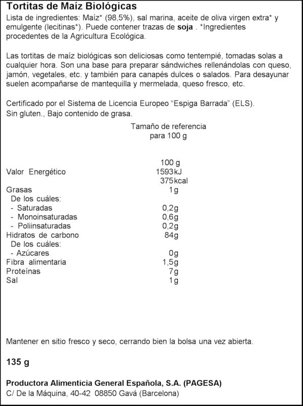 DIET RADISSON GALETES BLAT 135GR