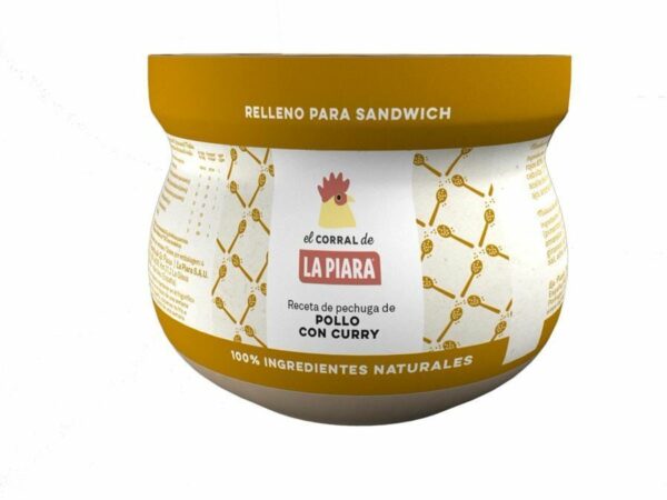 LA PIARA EL CORRAL PATE AL CURRY 180GR