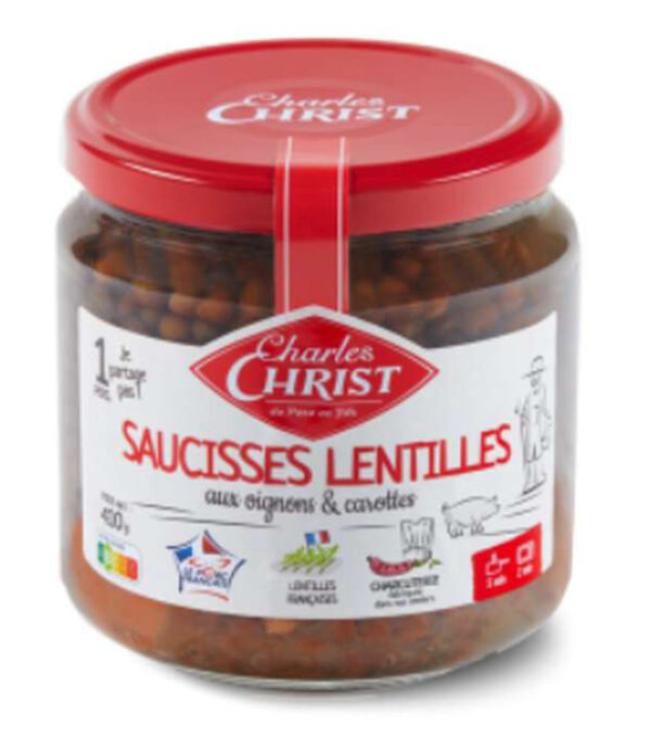 CHARLES CHRIST SALSITXES A/LLENTIES 410GR