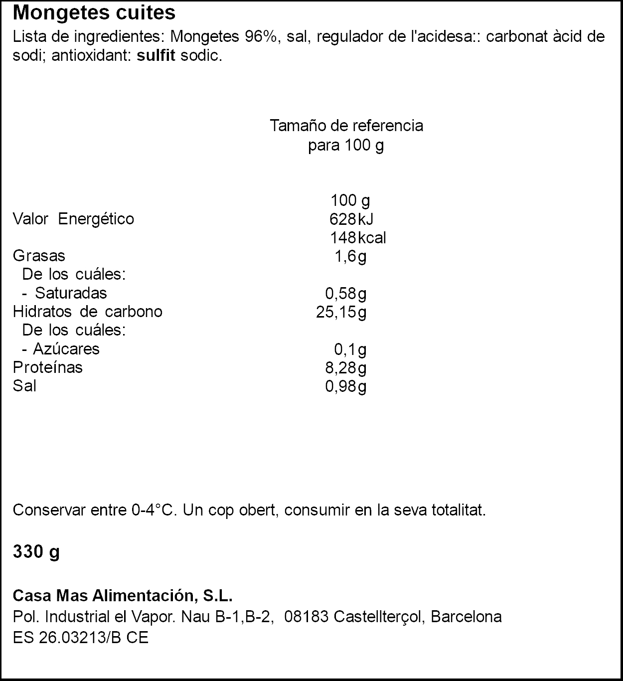 VERITAS CORN FLAKES 375GR